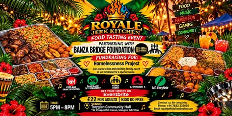 ROYALE JERK KITCHEN – CARIBBEAN FOOD TASTING EVENT.