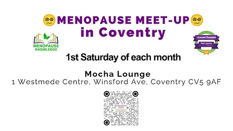 Menopause Meet-up at Mocha Lounge Coventry