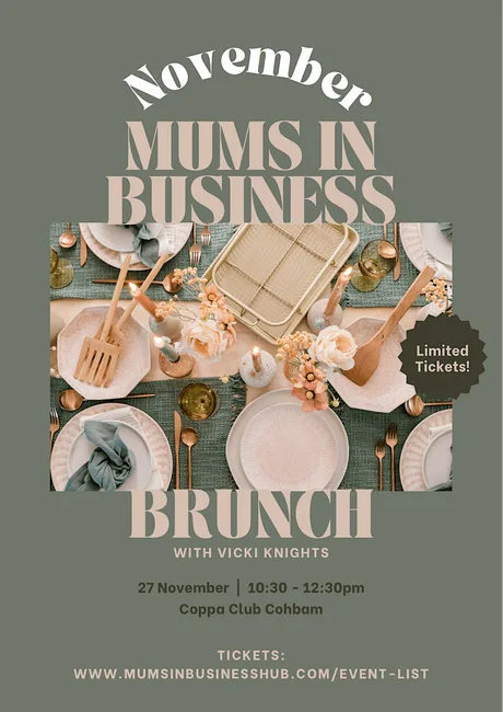 November Mums in Business Networking Brunch @ Coppa Club Cobham