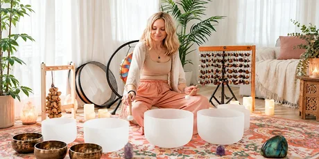 The Autumn Reset - Intimate Sound Bath with Voice & Grounding Tea Ritual