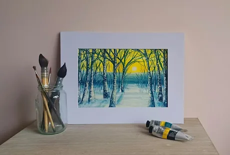 Paint and Sip - Paint a Winter Woodland