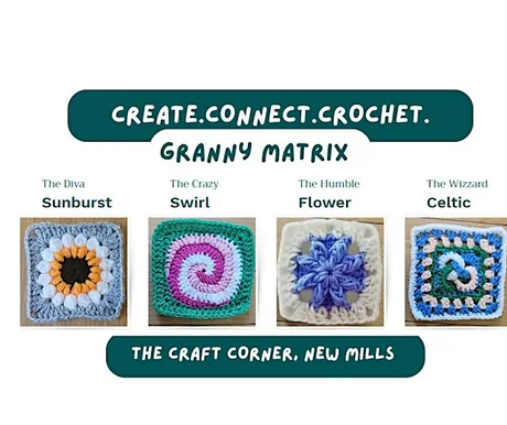 The Granny matrix - intermediate/advanced crochet course