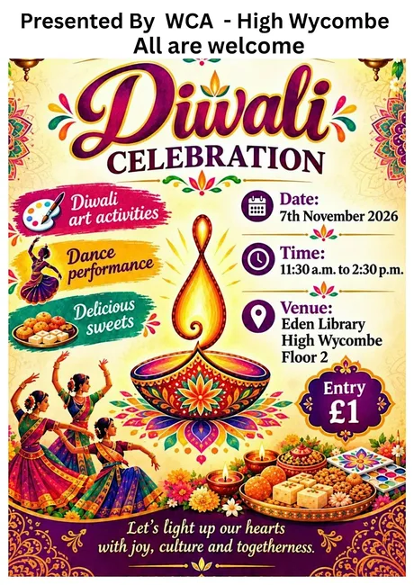 WCA Diwali Celebration – Festival of Lights 2026