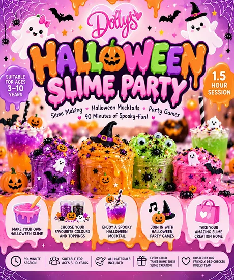 Halloween Slime Party