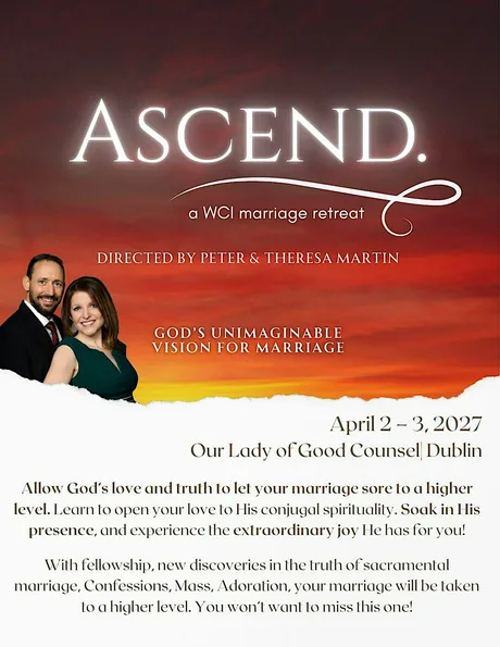 Marriage retreat with Theresa & Peter Martin
