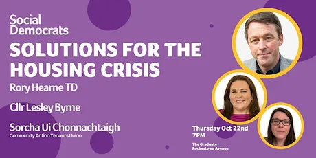 Solutions To The Housing Crisis - Dún Laoghaire Public Meeting