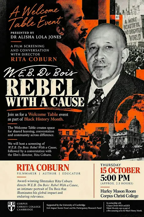 A Screening & Conversation w/ Rita Coburn: "WEB DuBois Rebel With A Cause