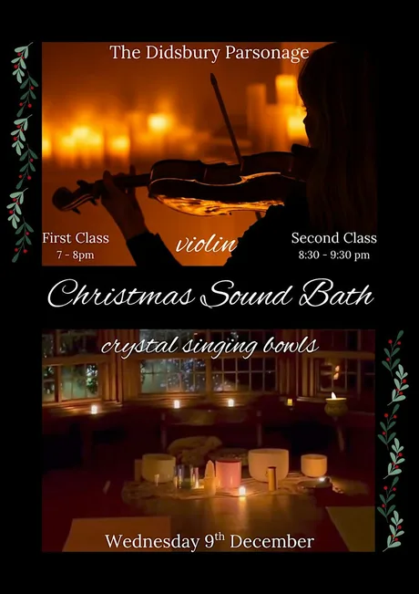 Magical Christmas Sound Bath with live Violinist