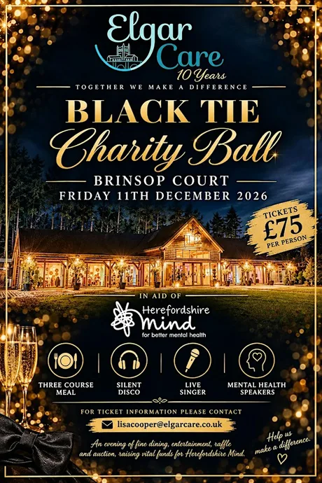 Black tie charity ball