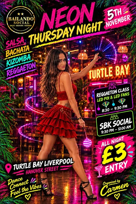 Neon Thursday Salsa Party