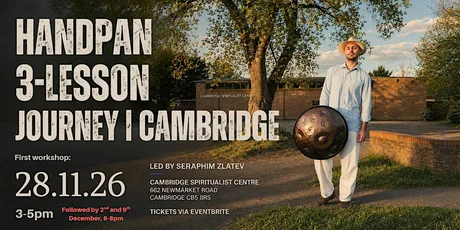 The Handpan Journey Cambridge | Three-Lesson Course