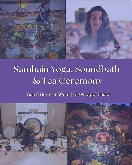 Samhain ~ Yoga ~ Sound bath & Tea ceremony