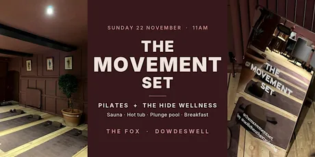 The Movement Set × The Hide | Pilates + Wellness at The Fox