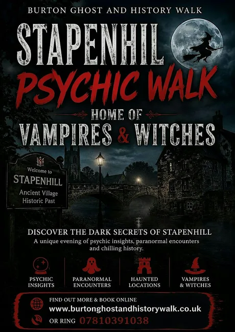 Psychic walk in Stapenhill on 28th of November