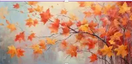 Autumn Canvas Painting