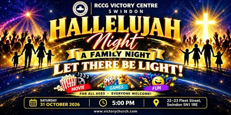 HALLELUJAH NIGHT - NO HALLOWEEN FOR OUR CHILDREN