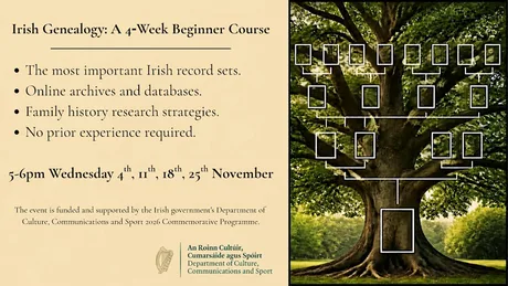 Irish Genealogy: A 4‑Week Beginner Course