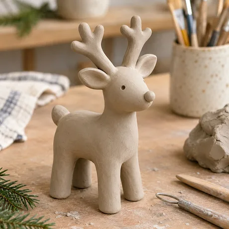 Pottery Reindeer Workshop