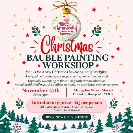 Christmas Bauble Painting Workshop