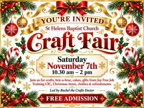 CHRISTMAS CRAFT FAIR! 0:30 am – 2:00 pm