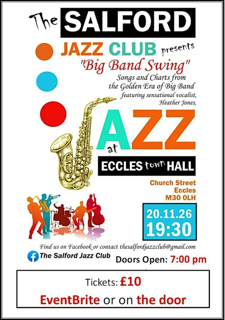 Salford Jazz Club presents Big Band Swing