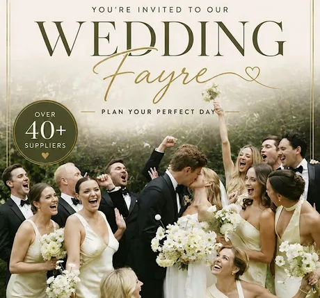 Wedding Fair & Wedding Dress Sale from £299 Sunday 18th April 2027