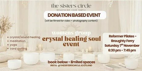 Women's group - Crystal Healing Soul Event (recorded)
