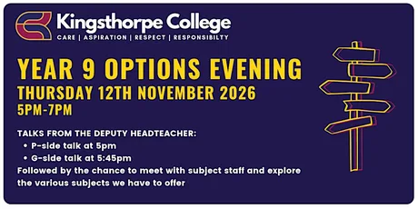Year 9 Options Evening