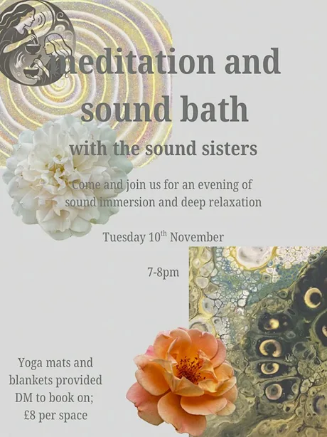 Meditation and Sound Bath with the Sound Sisters