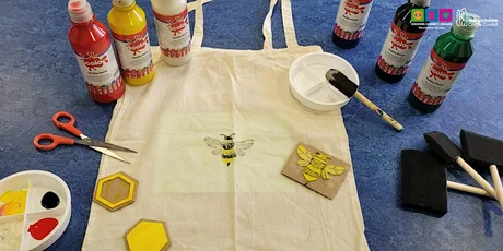 Craft Workshop for Adults: Stamp Your Own Tote Bag