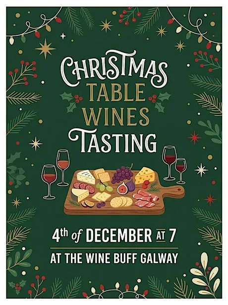 Christmas Dinner Wines Tasting