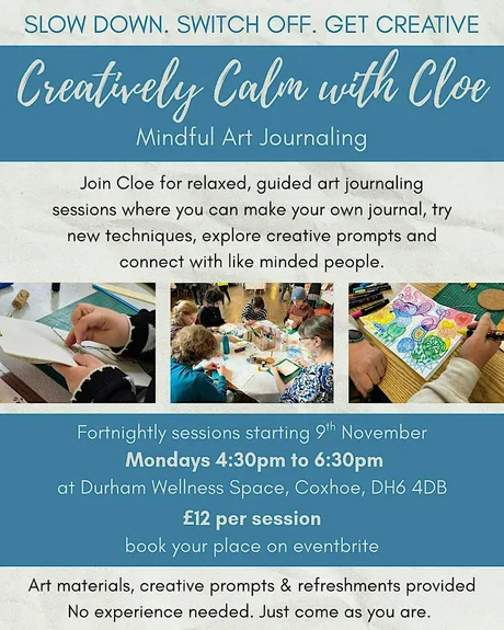 Creatively Calm with Cloe - Mindful Art Journaling