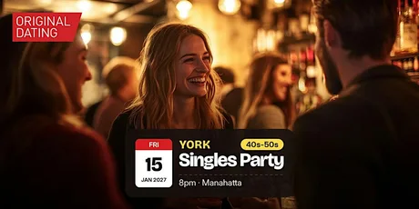 Singles Party in York @ Manahatta | 40s-50s