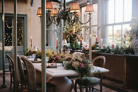 Styling the Christmas Table at OKA Knutsford