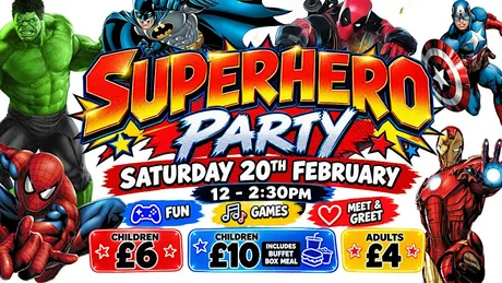 Superhero party - Kids Afternoon