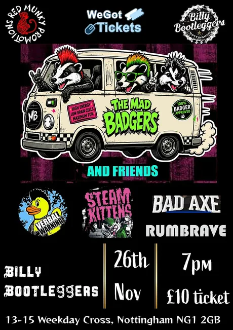 Mad Badgers + Friends