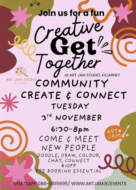Community Create & Connect - meet new people in Killarney