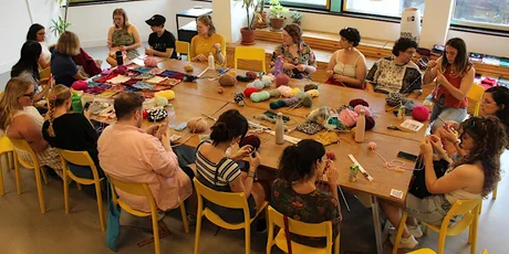 The Knit Club for Blankets for London in Brixton - 13th September