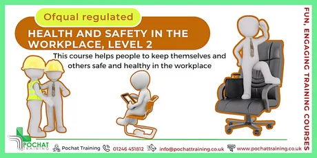 QA Level 2 Award in Health and Safety in the Workplace (RQF) (Face to Face)