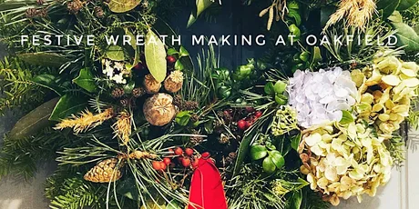 Festive Wreath Making Workshop at OAKFIELD