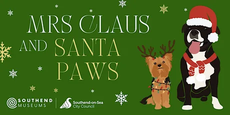 Mrs Claus and Santa Paws