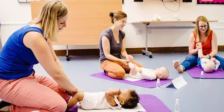 Baby Massage, Chestnut Tree FC , 10:00 - 11:30,16/11/26 - 14/12/26