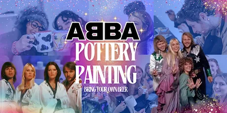 ABBA Themed Pottery Painting Night