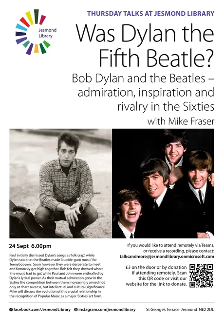 Thursday Talk – Was Dylan the Fifth Beatle?