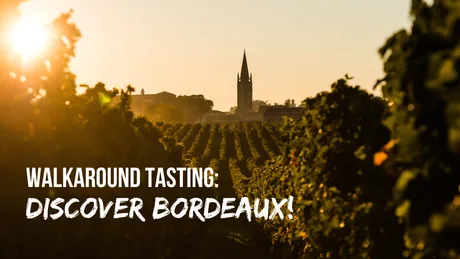 Walkaround Tasting: Discover Bordeaux 17:00- 18:30