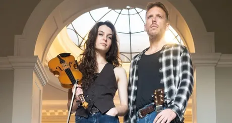Dan Webster and Emily Lawler