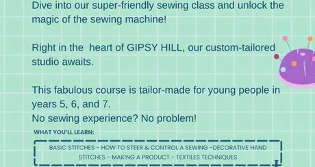 Kids Sewing Summer Camp