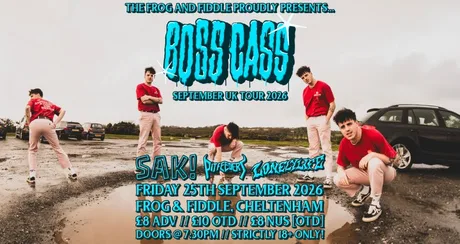 BOSS CASS - SEPTEMBER UK TOUR!