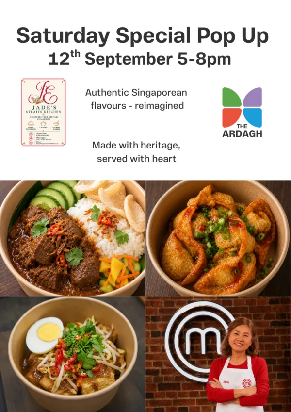 Saturday Special – Pop up with Jade’s Straits Kitchen