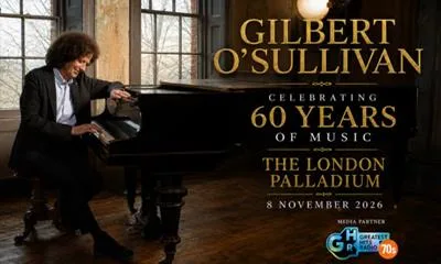 Gilbert O’Sullivan Celebrating 60 Years of Music at London Palladium